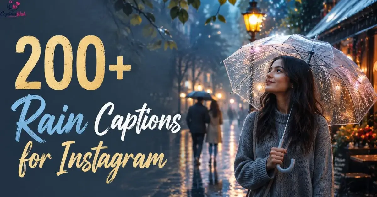 Rain Captions