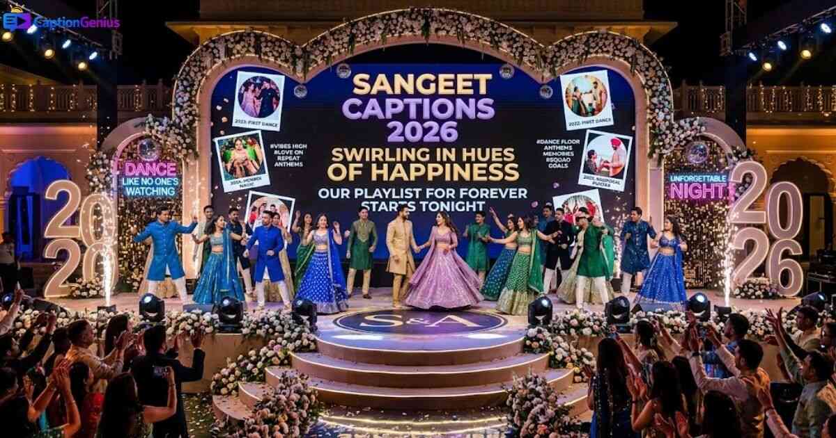 sangeet-captions-2026