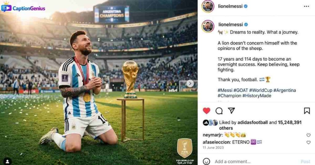 best-messi-caption-for-instagram