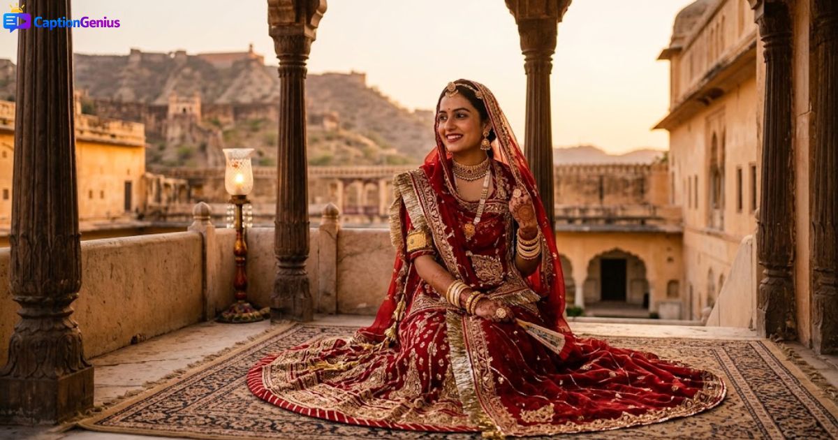 rajasthani-poshak-captions-for-instagram